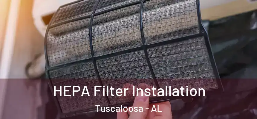 HEPA Filter Installation Tuscaloosa - AL